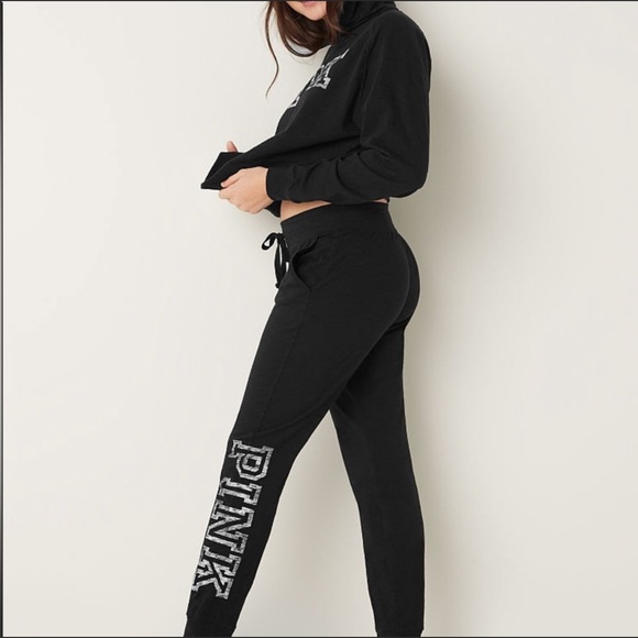 PINK Hoodie and Jogger Set - Picture 6 of 9